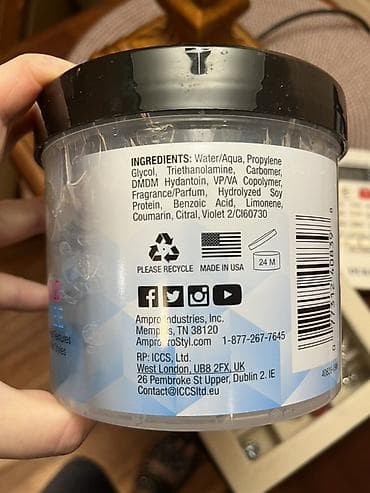 алко стоп: Бесплатно, Новые, Гель для укладки волос Ampro “Clear Ice” — 3