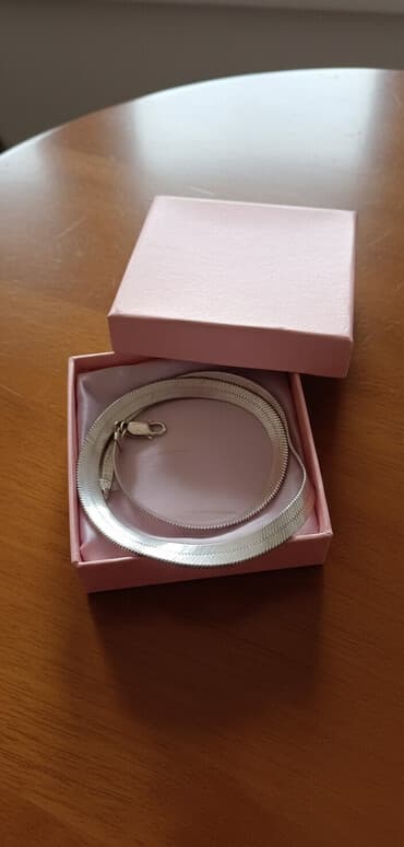 Цепочка, Проба 925, Женские, Б/у at lalafo.kg Цепочка, Проба 925, Женские, Б/у