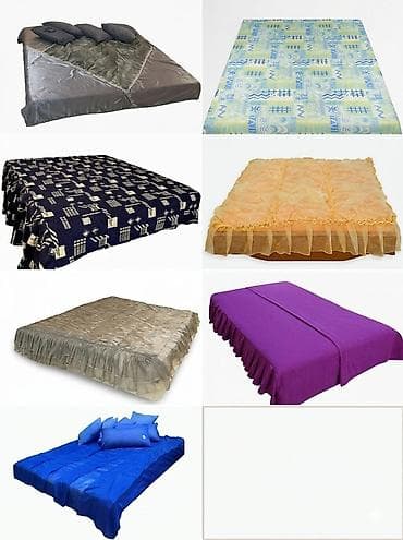 Канцтовары: Покрывало на двухспальную кровать, б/у, цена за 1 шт — 10