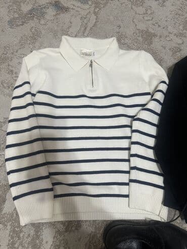 yokosun бишкек: Школьные одежды для мальчика 2-3 класс Свитер белый трикотажный — 2