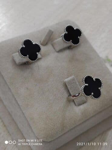 свадебные платья от производителя: Ванклиф 🥰🥰🥰 Очень красивый и модный Набор из Серебра 925 пробы Дизайн — 2