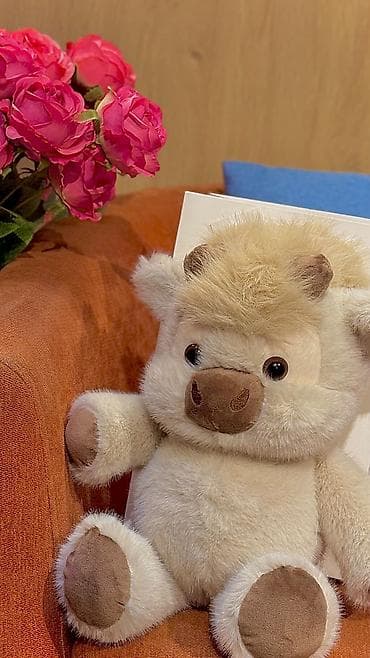 марал отук: Бегущий Теленок / Овечка 🧸 Бегущие к вашим рукам, 43 см Милоты 😻✨ — 3