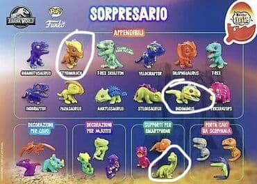 старые киндеры: Нужны динозавры из киндера Присылайте фото какие есть Заберем если — 1