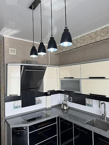 квартира студия с панорамными окнами: 2 комнаты, 82 м², Элитка, 8 этаж, Евроремонт — 6