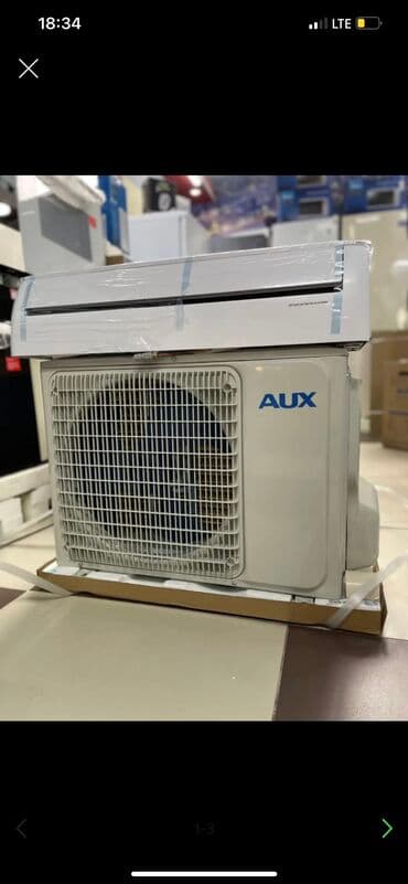 Кондиционер AUX Потолочный, Инверторный, Обогрев, Вентиляция, Осушение