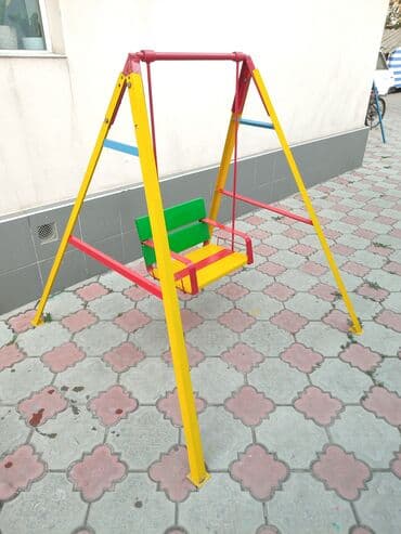 детские домики бишкек: Детские качели, Подвесные Для улицы, Металл, Новый — 15