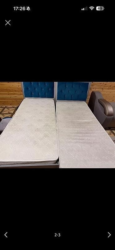 Мебель: Односпальная кровать, С матрасом, длина - 200 см — 1