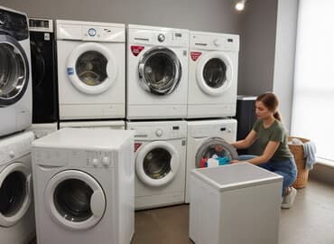 Стиральная машина Б/у, Автомат, До 9 кг