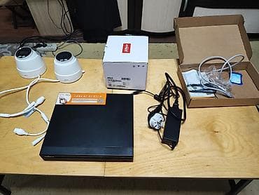 хард: Продаю комплект видеонаблюдения, 2 камеры Dahua DH-P40T1 4Mp, POE — 2