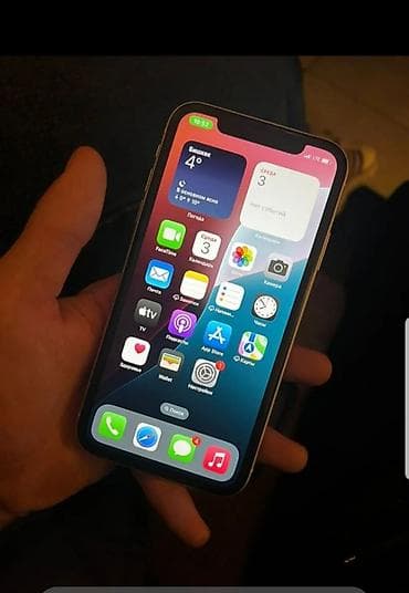 apple: IPhone Xr, Б/у, 64 ГБ, Белый — 1