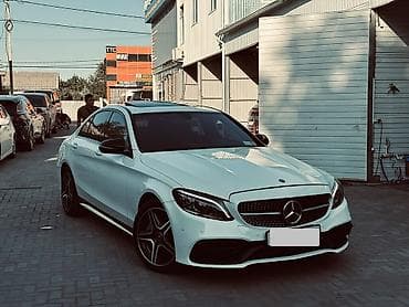 Транспорт: Mercedes-Benz C-Class: 2019 г., 2 л, Автомат, Бензин, Седан — 1