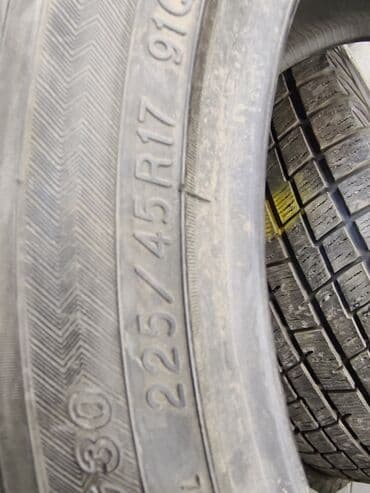 шины на gx 470: Шины 225 / 45 / R 17, Зима, Б/у, Комплект, Легковые, Япония, Yokohama — 8