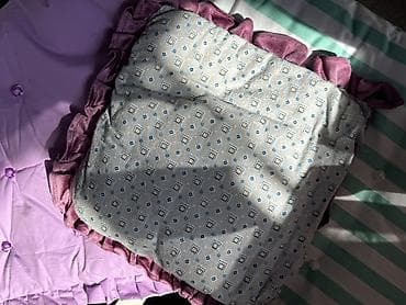 аксессуары для мебели: Подушки бортики для кровати детской (на стул/скамью), комплект из 4шт — 6