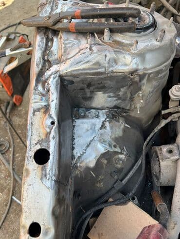 строительный антифриз: Сварочный работа,делаем спринтера борты с нулья,усиливаем передний — 9