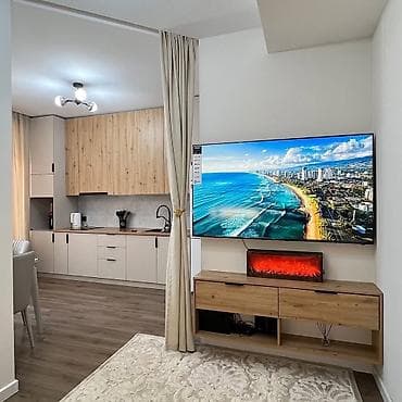 креакон: 2 комнаты, 52 м², Асанбай мкр Элитка, 5 этаж, Дизайнерский ремонт — 7