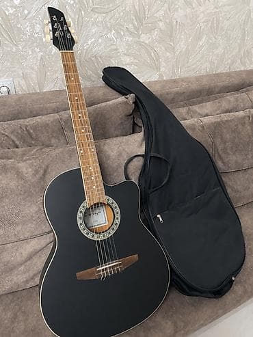 gitara lakewood: Акустическая гитара Caraya C-931 BK и сумка в подарок. цвет — матовый — 1