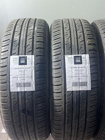 скупка летних шин: Шины 225 / 60 / R 18, Лето, Комплект, Легковые, Япония, Dunlop — 3