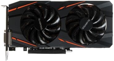 Видеокарта, Б/у, Gigabyte, Radeon RX, 4 ГБ, Для ПК