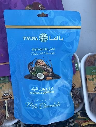 milk: Финики Palma в шоколаде Варианты: - Almоns & Coconut — финики с — 1