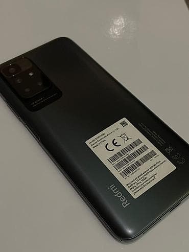 Техника жана электроника: Redmi, Redmi Note 10, Жаңы, 128 ГБ, түсү - Көк, 1 SIM — 3