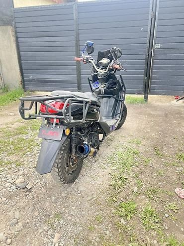 костюм для мотоцикла: Скутер Самурай Без вложений Доп фары Не дымит Масло не хавает — 3