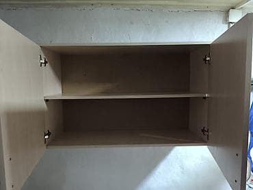 угловой кухонный: Кухонный шкаф, Б/у, Навесной, Без мойки, ЛДСП — 3