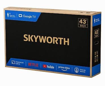 redmi note 9 s: Телевизор SKYWORTH 43" - Диагональ экрана: 43" (109,2 см), формат — 1
