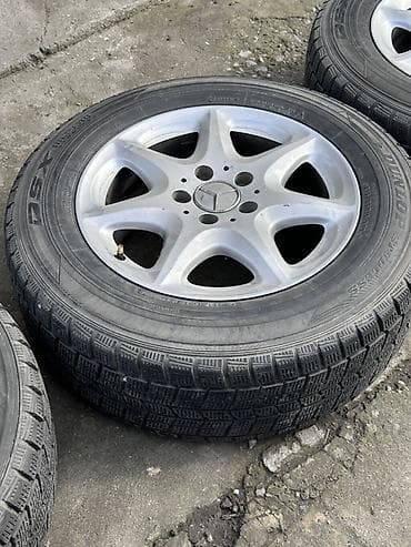 набор для авто: Колеса в сборе 225 / 55 / R 16, Зима, Б/у, Комплект, Легковые, Литые, отверстий - 4 — 4