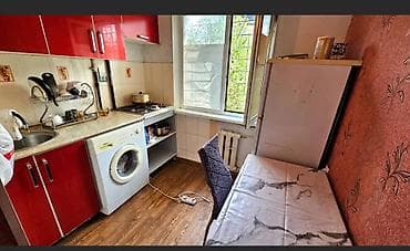 24: 2 комнаты, 45 м², ул. Ахунбаева / Малдыбаева 104 серия, 2 этаж, Косметический ремонт — 5