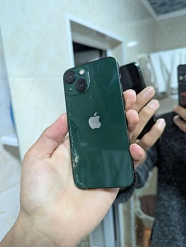 e3 1270: IPhone 13 mini, 128 ГБ, Зеленый, Чехол, 75 % — 4