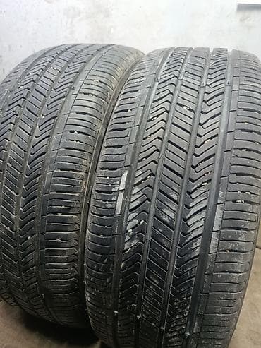 Шины 215 / 55 / R 17, Лето, Б/у, Пара, Легковые, Корея, Hankook