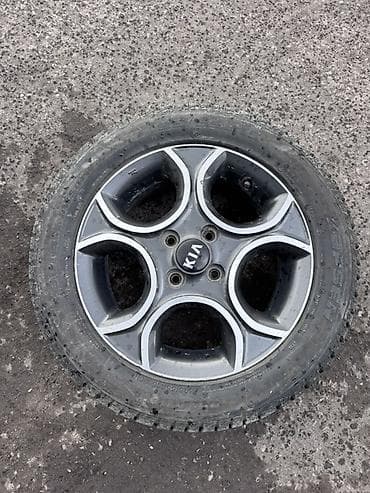 kia sportage бампер: Колеса в сборе 195 / 55 / R 15, Зима, Комплект, Легковые, Литые, отверстий - 5 — 1