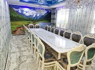 дом на колесах купить бишкек: Стол и стул для зала, цвет - Белый — 4