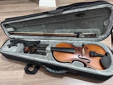 Скрипка 1/2 в комплекте - Акустическая скрипка размера 1/2 с