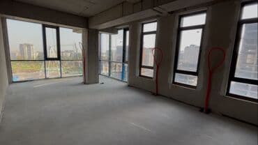 сдаю квартиру дом: 2 комнаты, 92 м², Элитка, 13 этаж, ПСО (под самоотделку) — 5