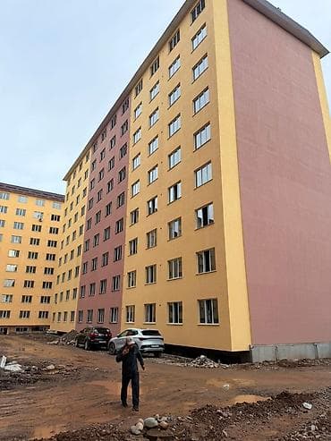 1 бөлмө, 42 м², 4 кабат, Даяр ПСО (өзү оңдоп түзөтүп бүтүү үчүн) — 1