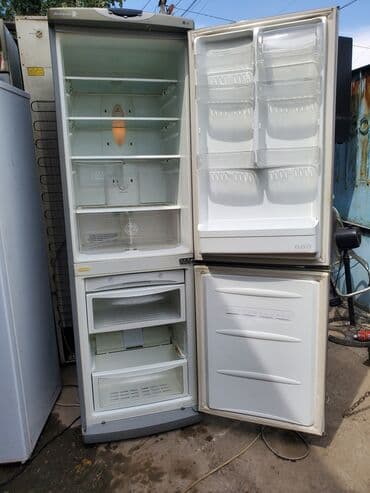 холодильник продою: Муздаткыч LG, Колдонулган, Эки камералуу, No frost, 80 * 180 * 70 — 2