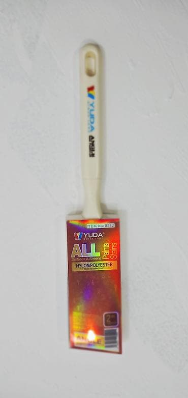 Кисть малярная YUDA Angle, артикул 5582 - Тип: плоская кисть с косым