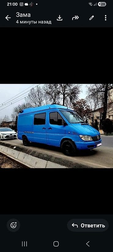 Унаа: Жеңил жүк ташуучу унаа, Mercedes-Benz, Стандарт, 3 т, Колдонулган — 1