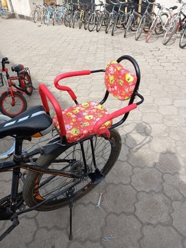 Велоаксессуары: Детское сиденье на велосипед велик Адрес Лебединовка пр.Победы 53 — 6