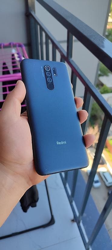 iphone x10: Redmi, Redmi 9, Б/у, 64 ГБ, цвет - Черный, 2 SIM — 6