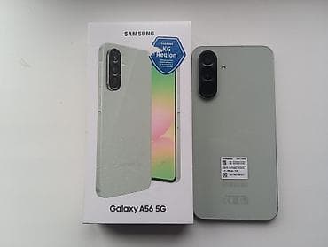 honor magicbook 16: Samsung Galaxy A56 5G, Б/у, 128 ГБ, цвет - Зеленый, 2 SIM, eSIM — 1