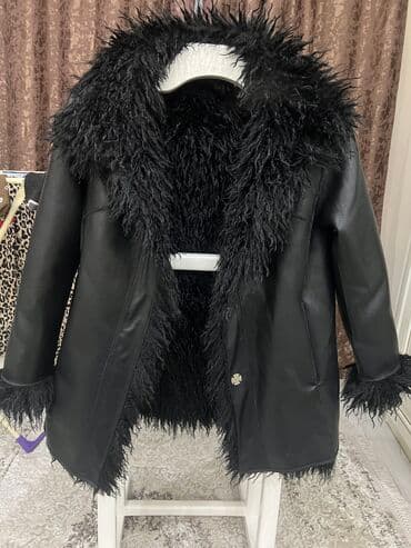 дешево дубленка: Дубленка, Классическая модель, Китай, Короткая модель, Двусторонняя модель, S, M, L — 1