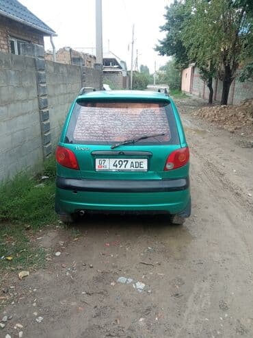 деу матиз 2: Daewoo Matiz, хэтчбек, зелёный цвет кузова. Основные особенности: - — 1