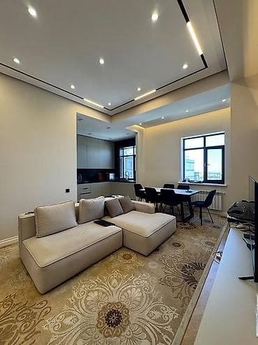 kiralık daire: Сдается в аренду просторная евро 3-комнатная квартира в самом центре — 6
