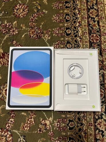 Планшет, Apple, память 64 ГБ, 10" - 11", Wi-Fi, Б/у, Классический цвет - Синий at lalafo.kg Планшет, Apple, память 64 ГБ, 10" - 11", Wi-Fi, Б/у, Классический цвет - Синий