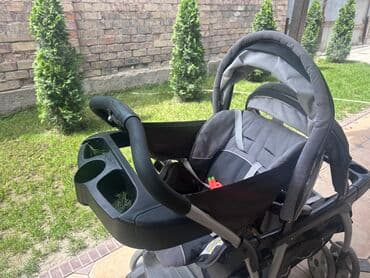 держатель телефона на велосипед: Коляска, цвет - Черный, Б/у — 3