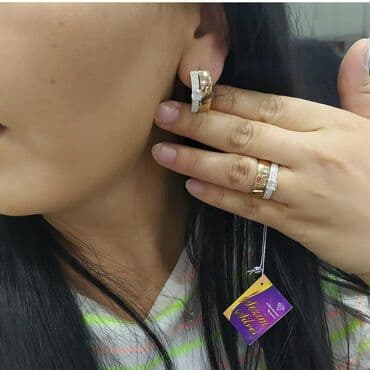 свадебные наборы ручной: Набор украшений, Проба 925, Женские, Новый — 1