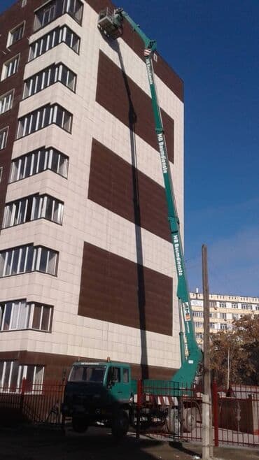 купить нексия 2: ОсООАвтовышкаKG. 34 метров 3500сом час Минимальная оплата за 2 часа — 6