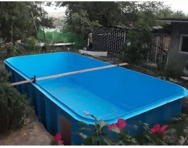 Наша компания изготавливает чаши бассейнов, купели, емкости из